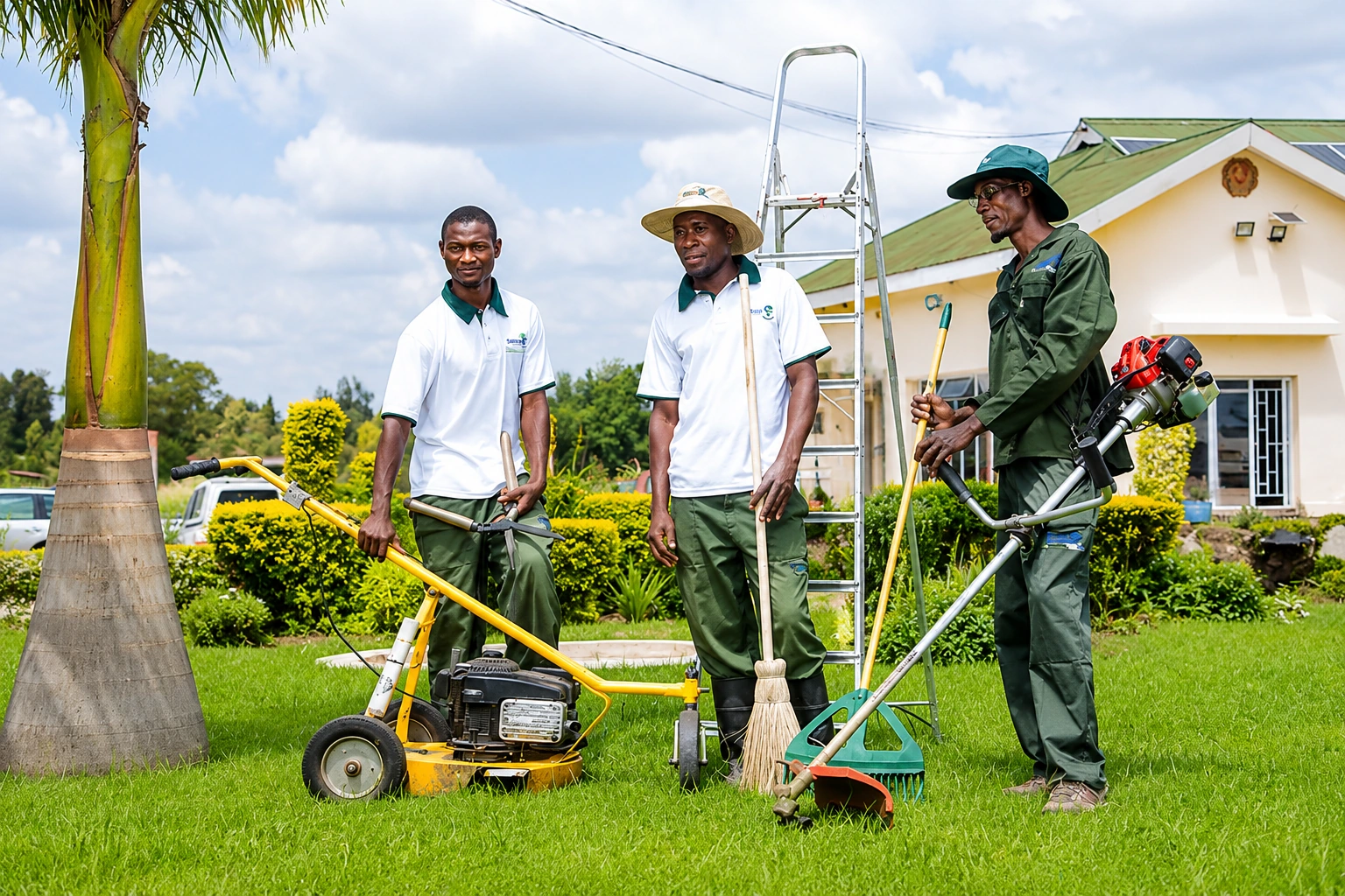 Landscaping and grounds