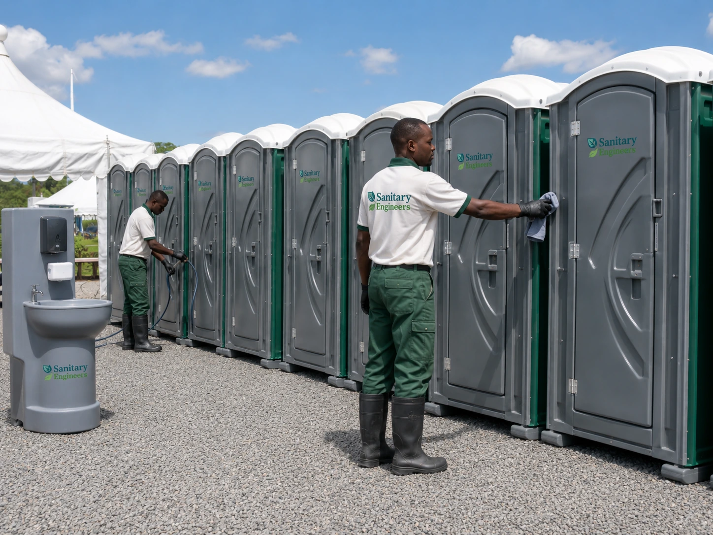 Mobile toilets hiring