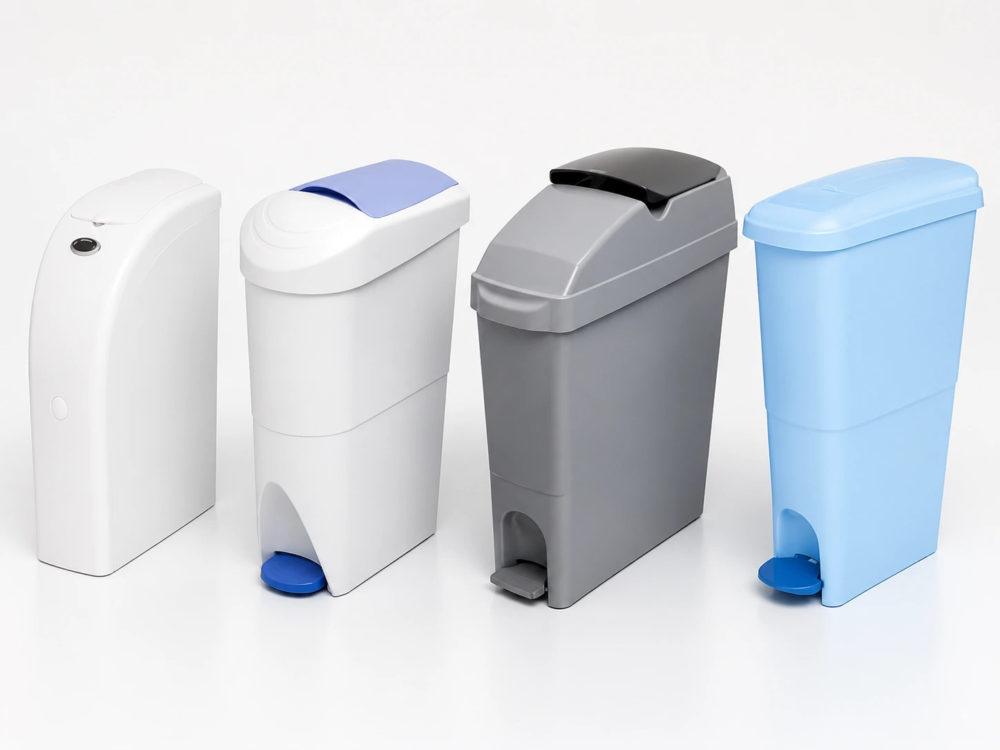 Sanitary bin types available for hire and disposal service